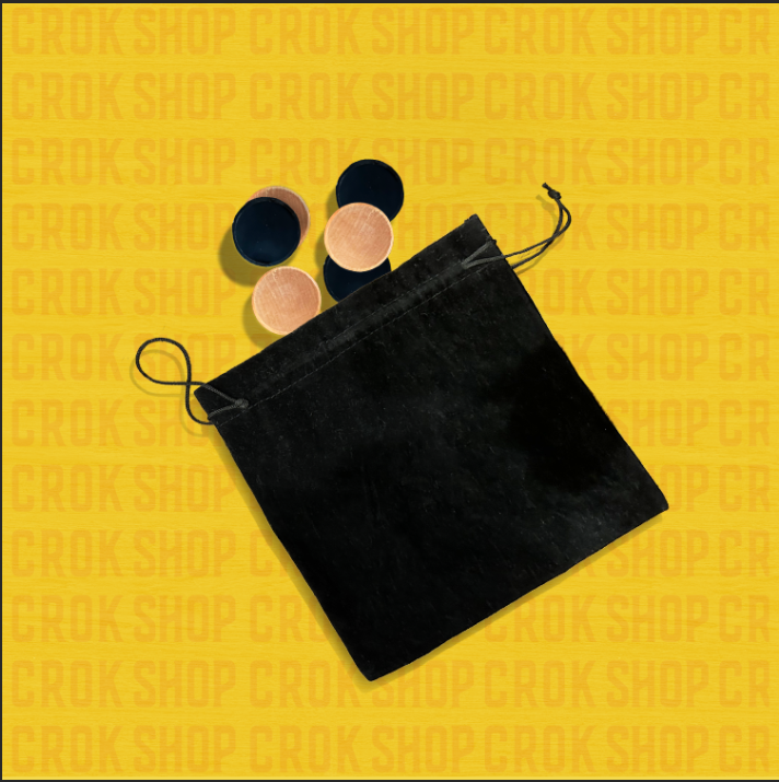 Crok Shop Crokinole Original Tournament Board Bundle