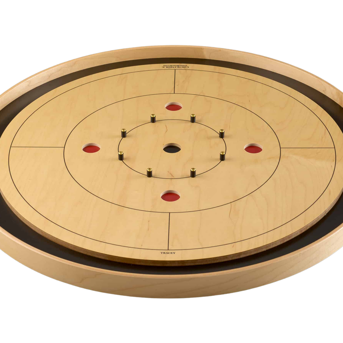 Tracey 5 Hole Crokinole Board Bundle