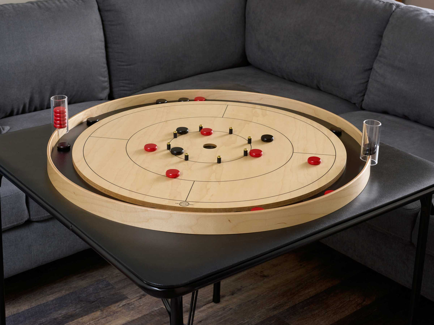 Tracey Black Tournament Crokinole Board Bundle