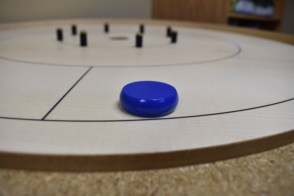 Blue Crokinole Discs (13 Discs)