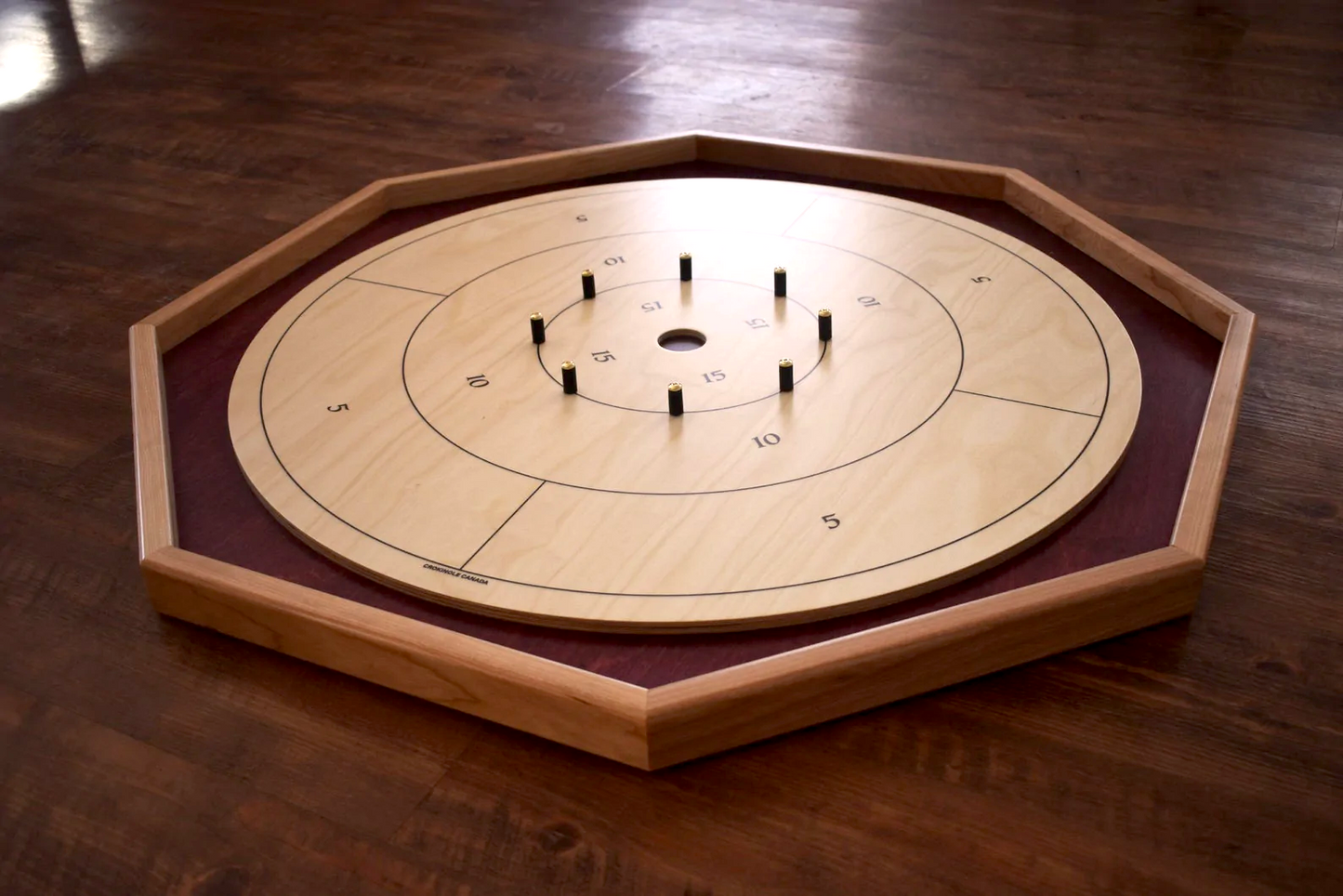 The Baltic Bircher Crokinole Board Bundle (With Numbers)