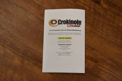 Crokinole Rules (Physical Copy)
